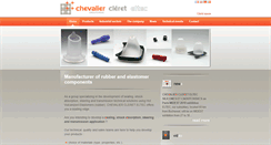 Desktop Screenshot of chevalier-cleret.com