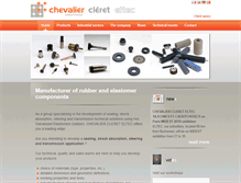 Tablet Screenshot of chevalier-cleret.com
